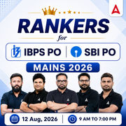Rankers for IBPS PO & SBI PO Mains 2026 | Online Live Classes by Adda 247