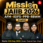 Mission JAIIB 2026 | AFM+IEIFS+PPB+RBWM | English | Online Live Classes by Adda 247