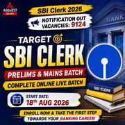 Target SBI Clerk 2026 Batch | Prelims + Mains | Complete  Online Live Classes By Adda247