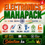Electronics Engineering Maha Pack: RRB JE, BSNL, CIL & PSUs Exams – One Pack, Full Selection Preparation