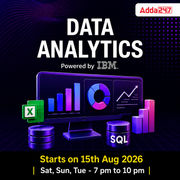 IBM-Powered Data Analytics with GenAI | Live Online Program | Starting 15th Aug 2026