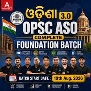 OPSC ASO 2026 Foundation Batch | Online Batch By Adda247