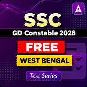 SSC GD Constable (Bengali) Mock Test Free