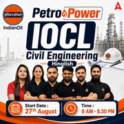 Petro Power: IOCL JE Civil Engineering 2026 | Live + Recorded Batch | Hinglish Online Classes By Adda247
