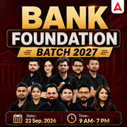 Bank Foundation Batch 2027 | Online Live Classes by Adda 247