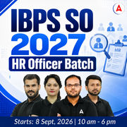 IBPS SO 2027 | HR Officer Batch | Online Live Classes by Adda 247