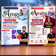 Combo Of Arogya Nursing Competitive Exams Theory & The Nursing MCQs Book (English Printed Edition) by Adda247