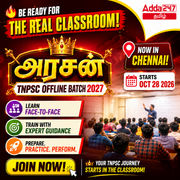 அரசன் - TNPSC Group 1, 2/2A & 4 Prelims Offline Foundation Batch 2027 | Online Live Classes by Adda 247