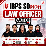 IBPS SO 2027 | LAW Officer Batch | Online Live Classes by Adda 247