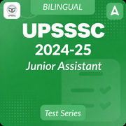 UPSSSC Junior Assistant Mock Test