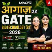 आगाज़ 3.0 | GATE Biotechnology (BT)  2026 | Online Live +Recorded Classes by Adda 247