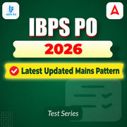 IBPS PO 2026 Mock Test Series