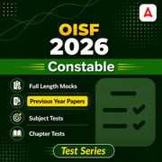 OISF Constable Test Series 2026