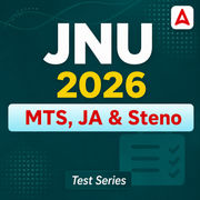 JNU MTS, JA & Steno 2026 Mock Test