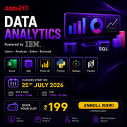 IBM-Powered Data Analytics with GenAI | Live Online Program | Starting 25th July 2026