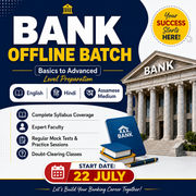 BANKING OFFLINE BATCH | Basics to Advanced Level Preparation | English, Hindi & Assamese Medium