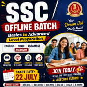 SSC OFFLINE BATCH | Basics to Advanced Level Preparation | English, Hindi & Assamese Medium | OFFLINE CLASSES BY ADDA247