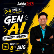 GenAI Content Creator | Online live classes by Adda247