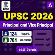 UPSC Principal and Vice Principal 2026 Mock Test