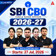 SBI CBO | TARGET 2026-27 | LIVE BATCH | BILINGUAL | Online Live Classes by Adda 247