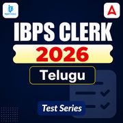 IBPS Clerk 2026 Mock Test (Telugu)