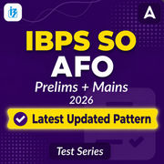IBPS SO AFO 2026 Mock Test Series with Latest Pattern