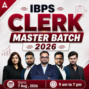 IBPS Clerk Master Batch 2026 | Online Live Classes by Adda 247