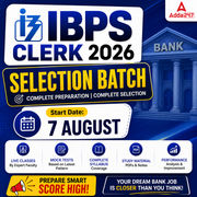 IBPS CLERK 2026 | SELECTION BATCH | Online Live Classes by Adda 247