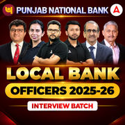 PUNJAB NATIONAL BANK - LOCAL BANK OFFICERS 2025-26 INTERVIEW BATCH | Online Live Classes by Adda 247