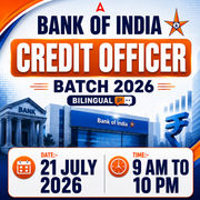 BANK OF INDIA CREDIT OFFICER BATCH 2026 | ONLINE LIVE CLASSES BY Adda 247