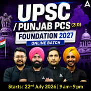 UPSC/Punjab PCS (2.0) Foundation 2027 Batch | Online Live Classes by Adda 247