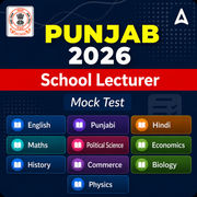Punjab School Lecturer 2026 Mock Test