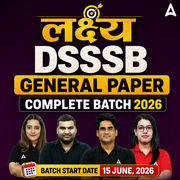 लक्ष्य | DSSSB General Paper Complete Batch 2026 | Online Live by Adda247
