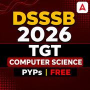 DSSSB TGT Computer Science PYP Test Series Free