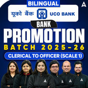 BANK PROMOTION BATCH 2025-26 | UCO BANK | CLERICAL TO OFFICER (SCALE 1) | Bilingual | | Online Live Classes by Adda 247