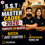 S.S.T (Polity + History) MASTER CADRE 2026 Complete Live Batch | Bilingual | Online Live Classes by Adda 247