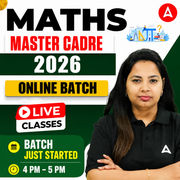 Maths MASTER CADRE 2026 Online Batch | Bilingual | Bilingual | Online Live Classes by Adda 247