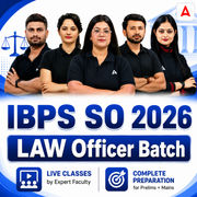 IBPS SO 2026 | LAW Officer Batch | Online Live Classes by Adda 247