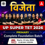 प्रयास | UP Super TET 2026 | Primary Complete Foundation Batch | Online Live Classes by Adda247