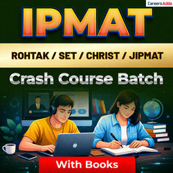 IPMAT Rohtak / SET / Christ / JIPMAT CRASH COURSE Batch | With Books | Online Classes by Careers ADDA