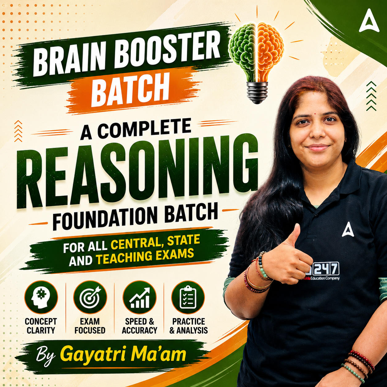 Brain Booster | A Complete Reasoning Foundation Batch | Video Course by Adda 247