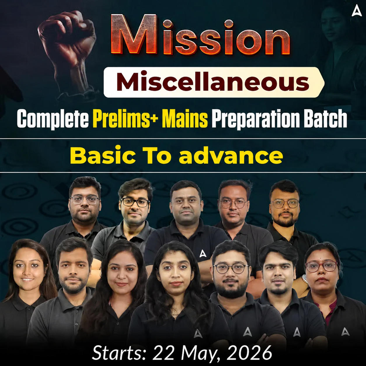 Mission Miscellaneous | Complete (Prelims+ Mains) Preparation Batch | Online Live Classes by Adda 247