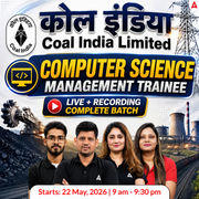 कोल इंडिया : Coal India Limited | Computer Science Engineering 2026 | Complete Live + Recorded Batch By Adda 247