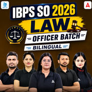 IBPS SO 2026 | LAW Officer Batch | Online Live Classes by Adda 247