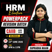 HRM Elective | Powerpack Revision Batch | CAIIB june 2026 | Bilingual | Online Live Classes by Adda 247