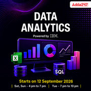 IBM-Powered Data Analytics with GenAI | Live Online Program | Starting 12th Sept 2026