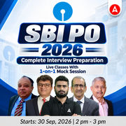 SBI PO 2026 | Complete Interview Preparation | Live Classes With 1-on-1 Mock Session By Adda 247