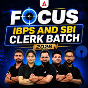 Focus IBPS & SBI Clerk Batch 2026 | Online Live Classes by Adda 247