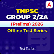TNPSC Group 2/2A (Prelims) 2026 Offline Test Series