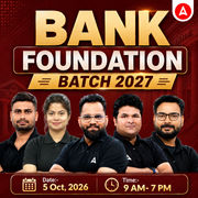 Bank Foundation Batch 2027 | Online Live Classes by Adda 247